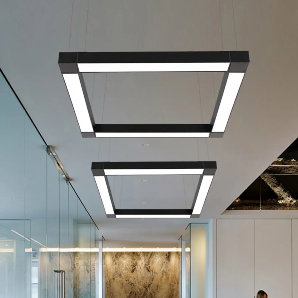  LED Modern Ceiling Light Lamp dimmable Surface Mount Panel Rectangle Lighting Fixture Bedroom Livin - 32445613098