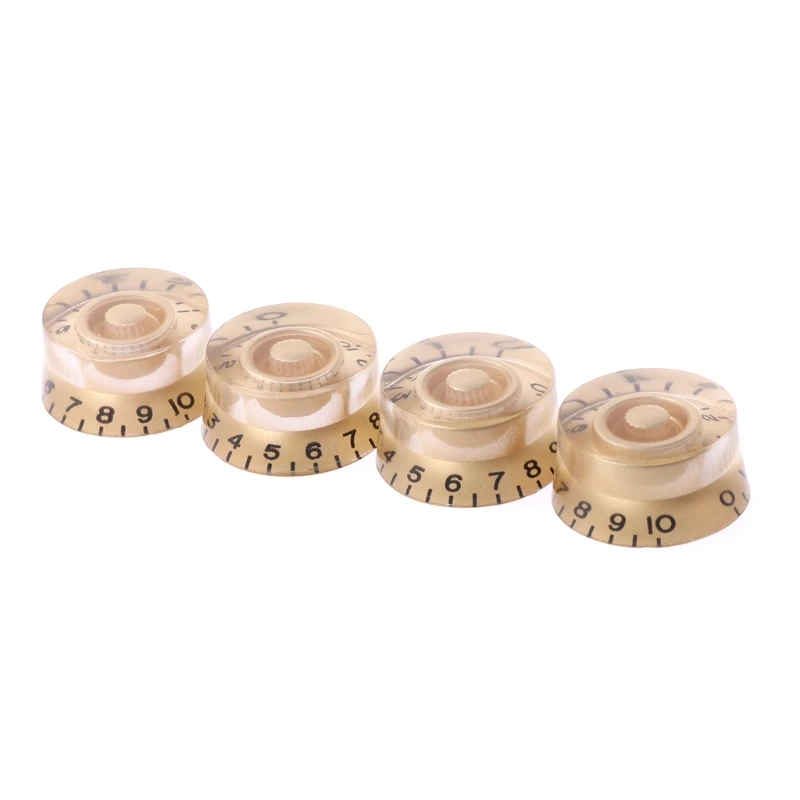 

1pc Electric Guitar Bass Knob Button Volume Tone Speed Control For LP gold black