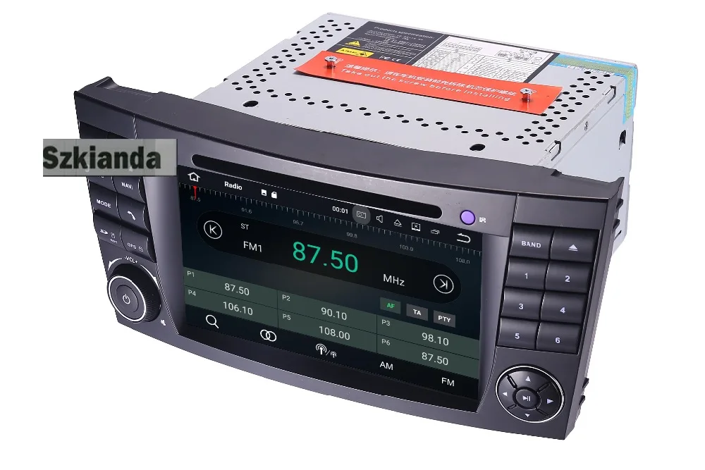 Excellent 4G+32G Android 8.1 car radio multimedia player for Mercedes Benz E-Class E200 E220 E300 W211 E320 Wifi Radio DVD OBD Canbus Map 4