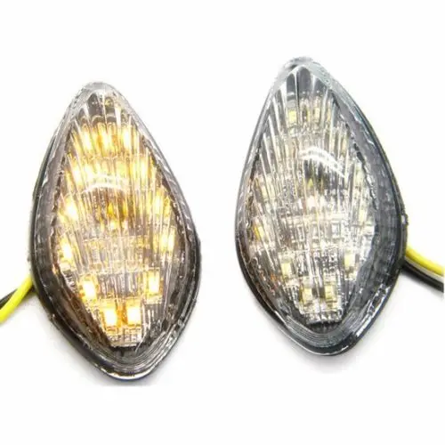 Flush Mount LED Turn Signals Lights Indicator For Honda CBR600 F3 F4
