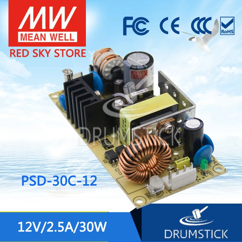

MEAN WELL PSD-30C-12 2V 2.5A meanwell PSD-30 12V 30W Single Output DC-DC Converter