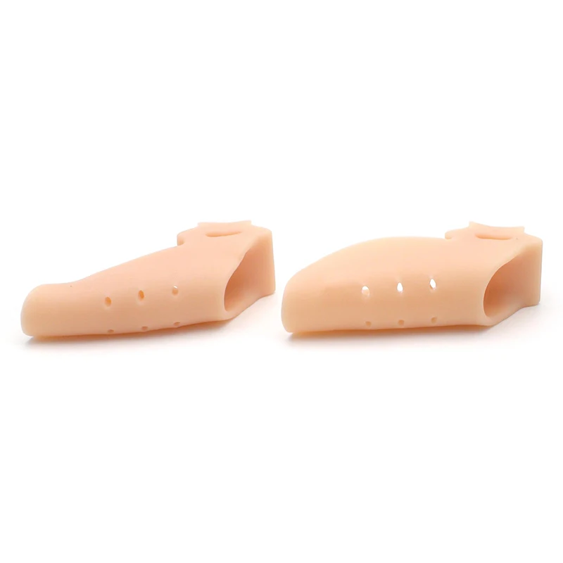 

1 Pair Silicone Foot Toe Separator Thumb Valgus Corrector Bunion Adjuster Hallux Valgus @ME88