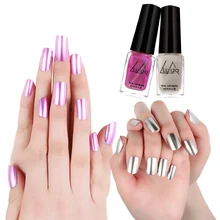 Зеркальный эффект лак для ногтей DIY 3D экологически чистые украшения для ногтей OA66