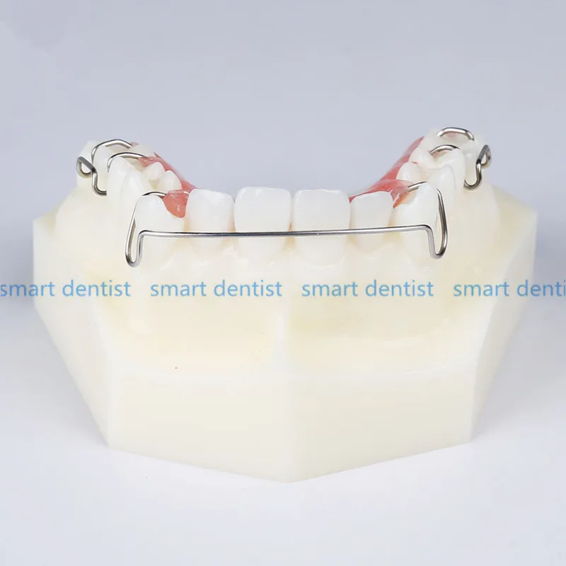 Хорошее качество 1 шт. стоматологический ортодонтический прибор модель с зубцами тренажер ретейнеры скобы обучения и