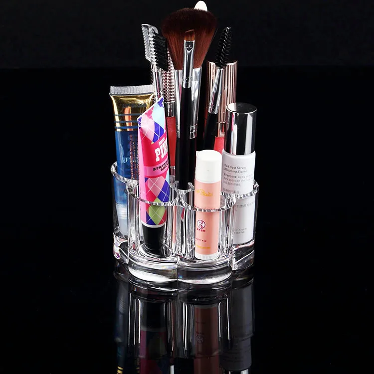 Transparent acrylic organizer cosmetic lip balm Lipstickk jewelry
