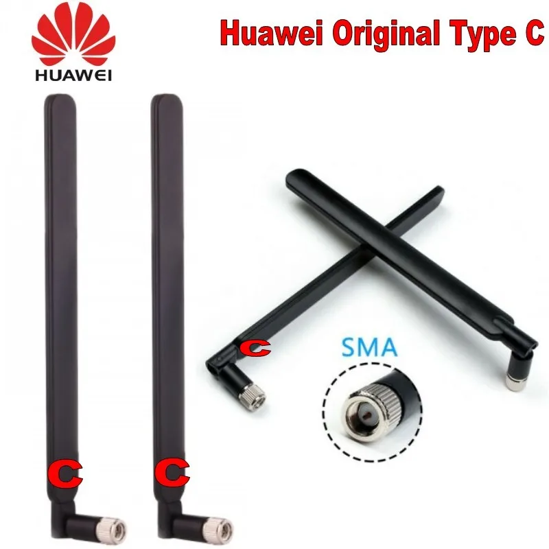 Оригинальная Черная внешняя антенна для Huawei Type C 4G LTE B593 b890 B525 b715 B535 B818|Антенны