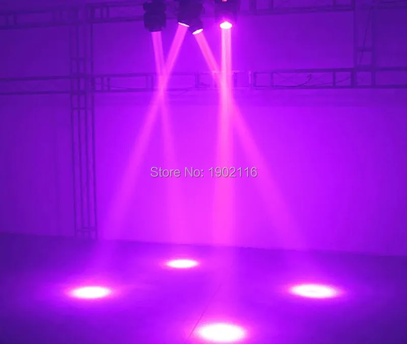 60 Вт RGBW светодиодный прожектор с RGB светодиодный свет, звук/Авто/DMX512 светодиодный луч освещение для создания сценических эффектов, супер