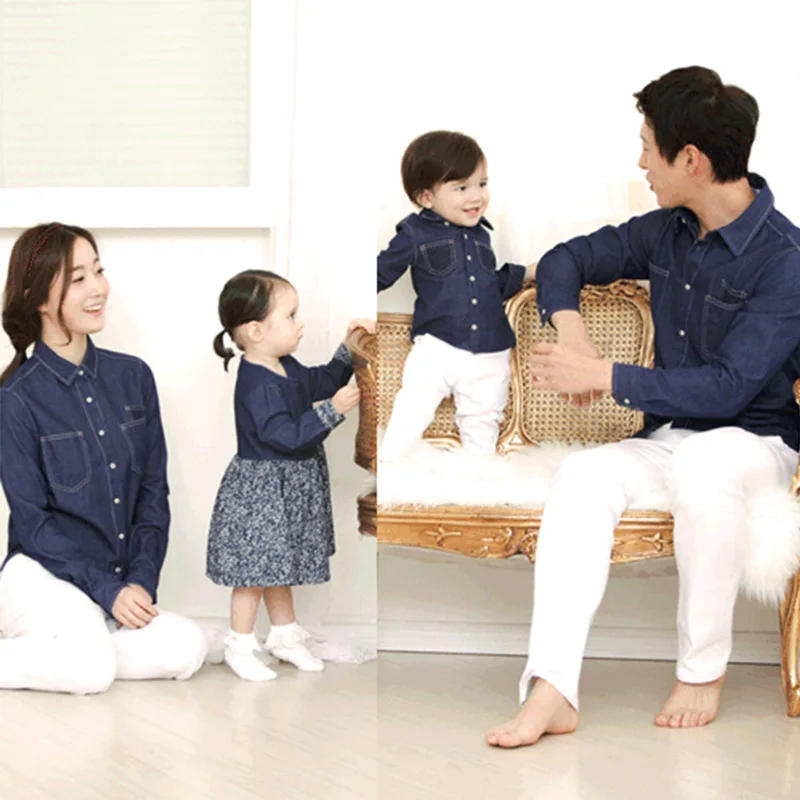 son and daughter matching outfits