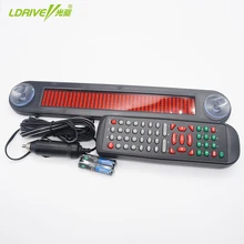 High 8.5 Inch Red LED Desktop Display Board Portable Rechargeable USB Programmable Moving Message Store LED Business Sign Board