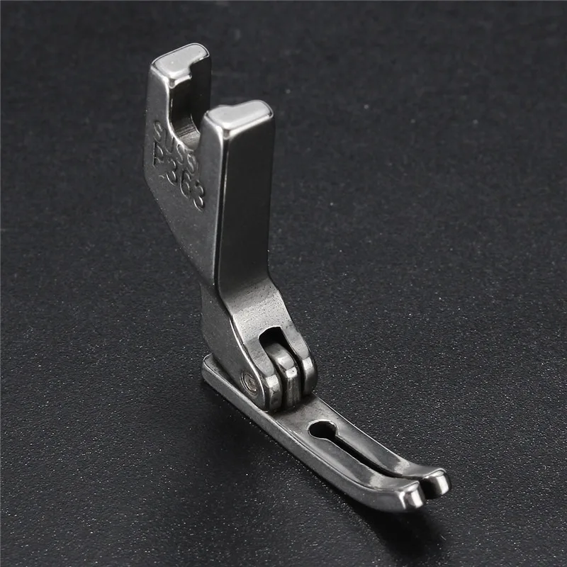 Простая стальная прижимная лапка для швейной машины узкая лапка для прижимных лапок на молнии для швейной машины