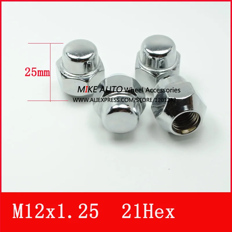 1 шт. колесные гайки M12 X 25 для Nissan солнечное сильфи TIIDA Qashqai Trail Bluebird teana|lug nuts|wheel lug