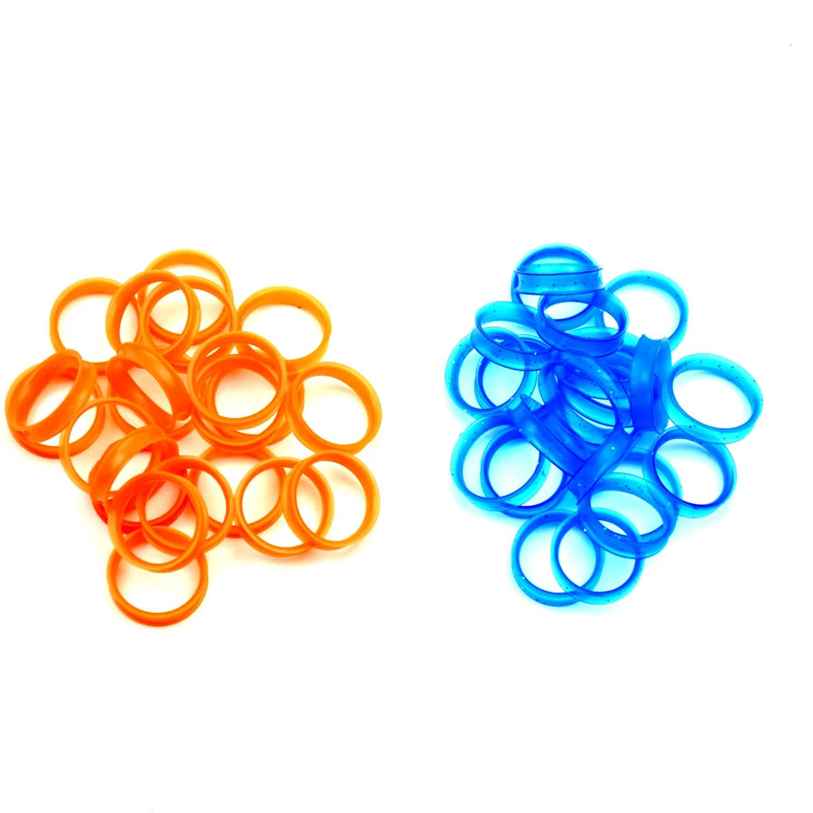 

30% Off 20pcs Finger Rings insert hair shears Styling Scissors accessories scissors accessories handle rings for barber shears