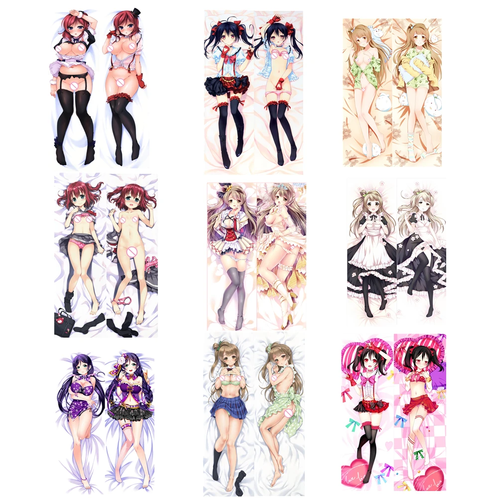 

Minami kotori love live sunshine Characters kurosawa ruby body pillowcase Anime yazawa nico Otaku Dakimakura pillow cover