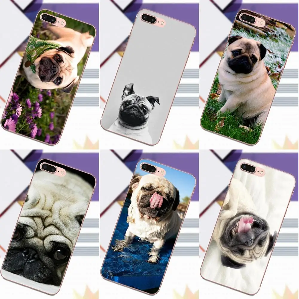 

Vvcqod Soft Fashion Cover Case For Samsung Galaxy A3 A5 A7 J1 J2 J3 J5 J7 2015 2016 2017 Fuuny Cute Lovely Pugs