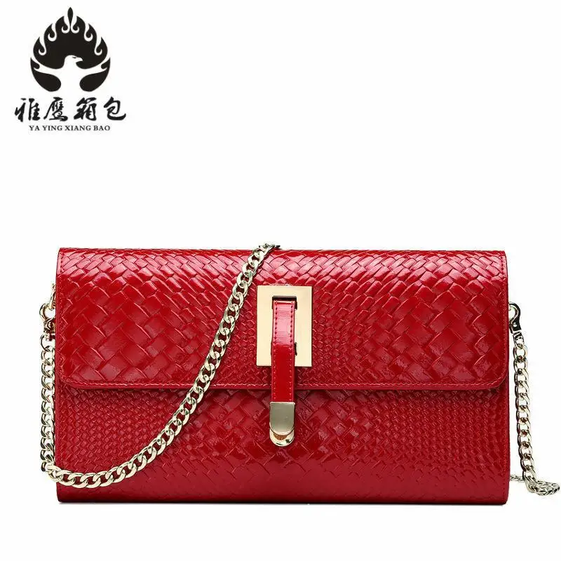 

Genuine Leather Messenger Bag For Women Dress Clutch Bag Ladies Shoulder Bag Simple Handbag Ladies Crossbody Bag Bolsas Feminine