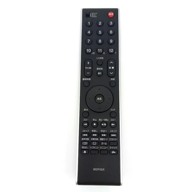 Best Offers NEW Original MEDR120JX for TOSHIBA DVD player Remote control for SD-P120DT SD-P12DTK SD-P12DTW Fernbedienung Japanese text