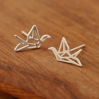 

Fashion Silver Color Bird Earrings For Women Christmas Gifts Girls Earrings Luxury Brand Jewelry Pendientes Brincos