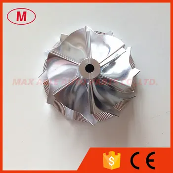 

K04 5306-123-2014 5304-970-0064 6+6 blades 46.39/56.08mm Aluminum 2024/Milling/ Billet compressor wheel for 53049700064