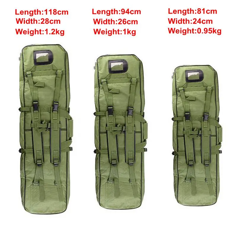 81 см/94 см/118 см тактическая сумка для охоты на открытом воздухе кемпинг стрельба нейлоновая сумка кобура для пистолета защитный чехол винтовка наплечный рюкзак