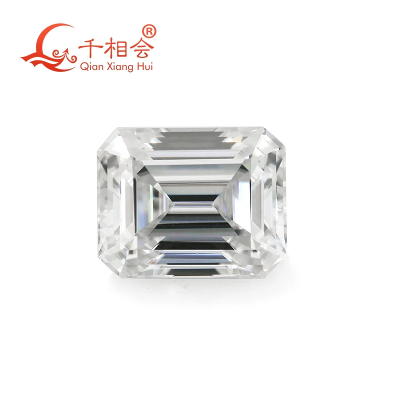 

DF GH IJ white color Moissanites oct octangle shape Sic material loose stone