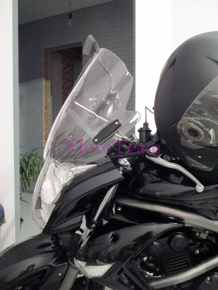

New Universal Motorcycle Windshield Windscreen With 7/8" Or 1" Handlebar For Benelli BJ250 BJ300 BJ600 BJ 250 300 600 BN 251 302