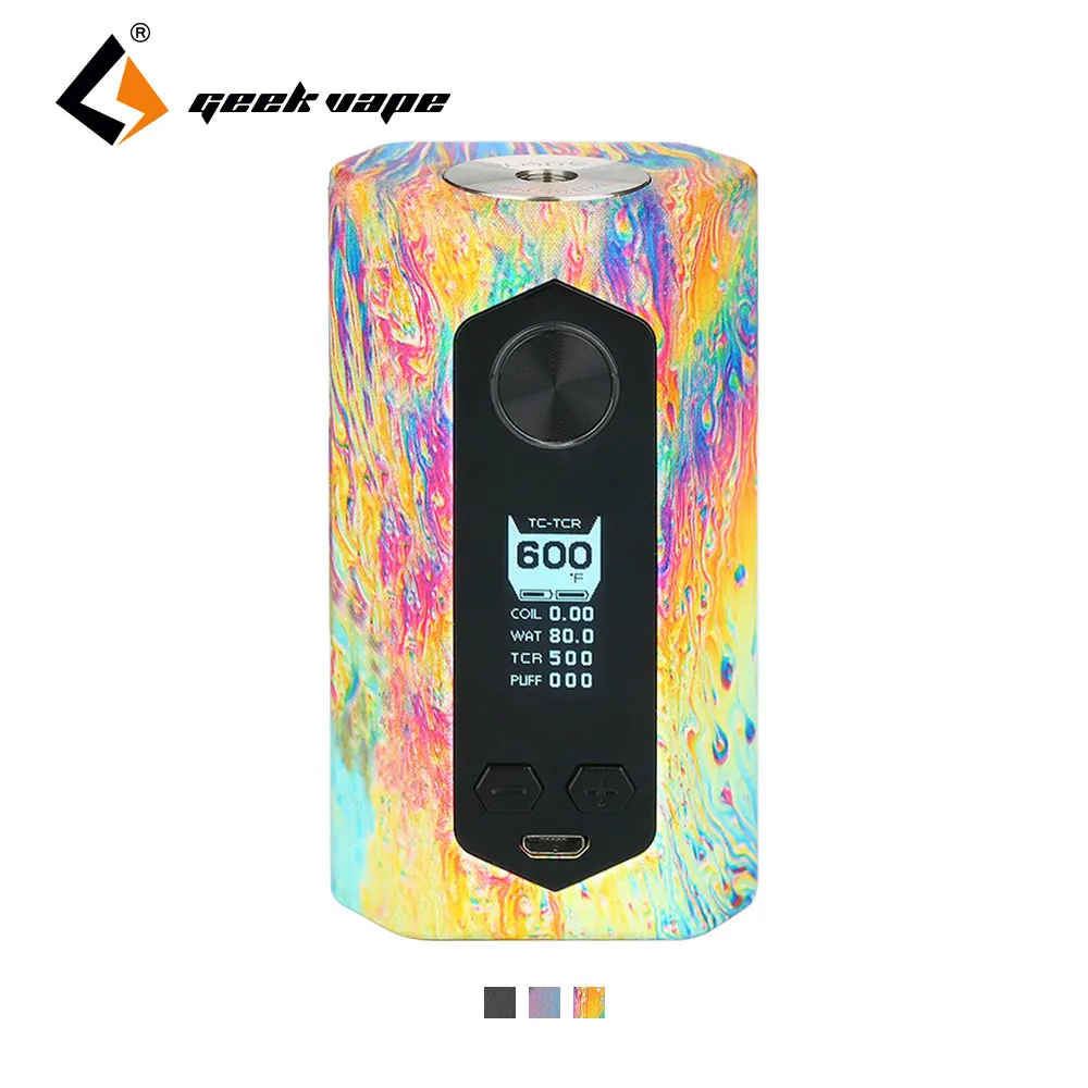 

Original GeekVape Blade 235W TC Box MOD with Resistance 0.05-3.0ohm & 0.015s fast firing speed 235W powerful e-cig Blade box mod