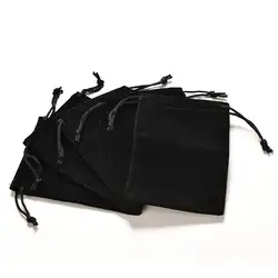 2 шт. Высокое качество 12 см x 9 см бархат ювелирные изделия Упаковка Сумка и Velvet Drawstring сумки оптом