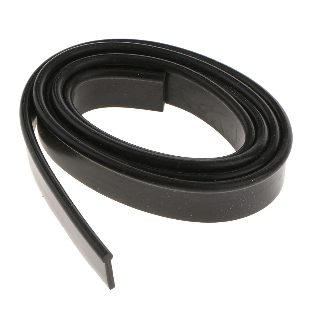 

1M Rubber Weather Seal Strip Molding Edge Trim Car Door Window Protector Guard Kit Car Seal Scraping Strip 100x2x0.22cm