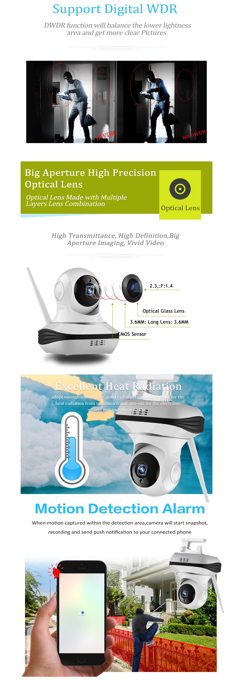 Ip-камера с разрешением 720 P, wifi, CCTV камера с разрешением 1080 P, мини-камера видеонаблюдения, HD, радионяня, беспроводная домашняя камера безопасности, wifi, ИК