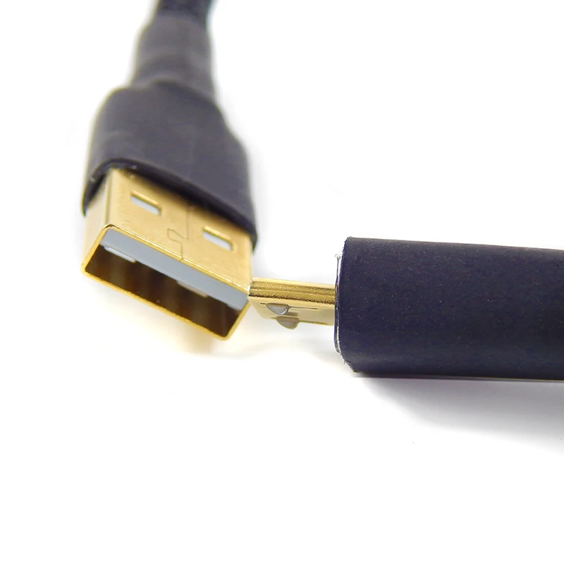 Кабель OTG usb линия hifi USB двойное магнитное кольцо позолоченный усилитель DAC кабель