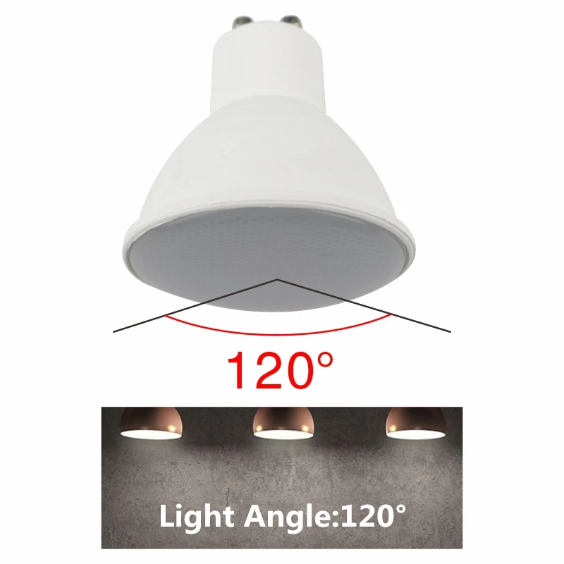 E27 E14 MR16 GU5.3 GU10 лампада светодиодный светильник 6 Вт AC 220 В Bombillas светодиодный светильник Точечный светильник Lampara конденсаторный рассеивающий точечный светильник