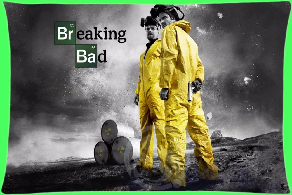 Custom Rectangle Zippered Pillow Case Fashion Design breaking bad#2 Pillowcases 16x24 inch (Twin sides) SQ00803-@H042