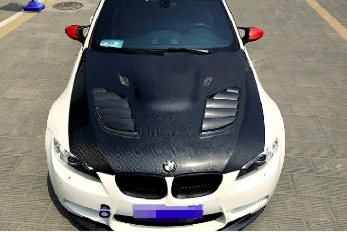

09-13 E92 M3 HOOD BONNET//CT STYLE CARBON FIBER FRONT HOOD BONNET FOR BMW E92 M3