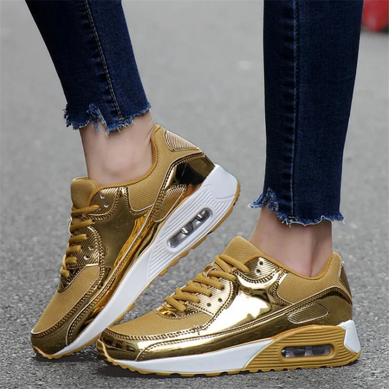 

2018 Fashion Women Vulcanized Shoes Sneakers Ladies Lace-up Casual Shoes Breathable Walking Canvas Shoes Women Flat Shoes Bling