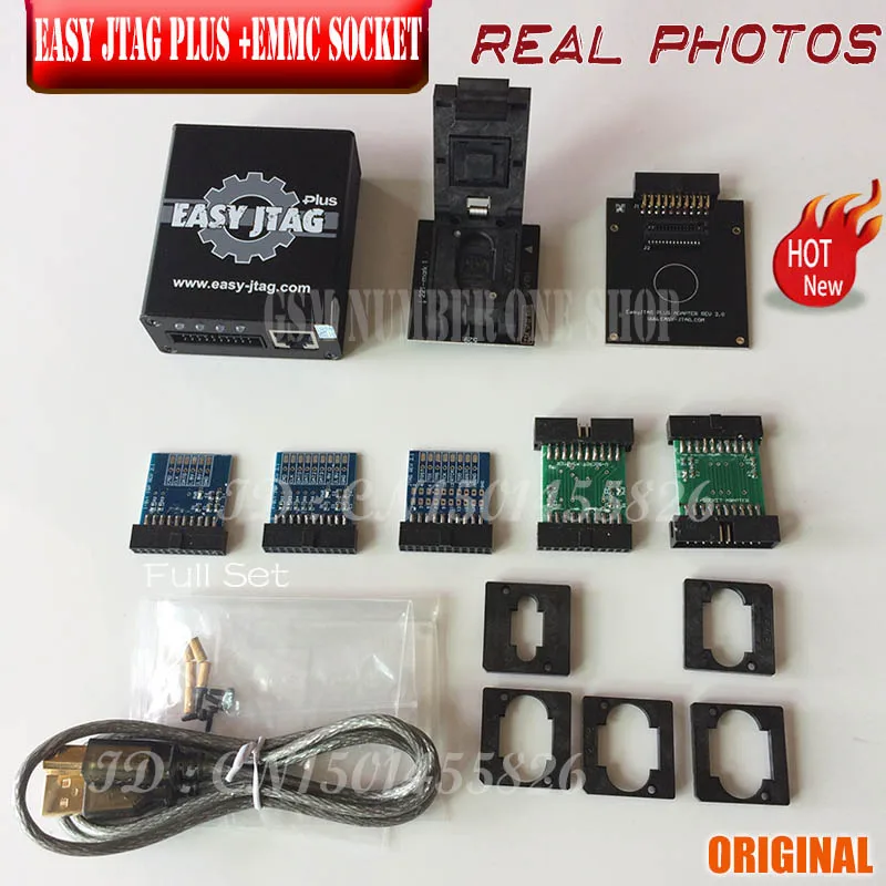 Блок Easy Jtag plus 2020 с EMMC разъемом для HTC/ Huawei/LG/ Motorola /Samsung /SONY/ZTE|Детали устройств связи|