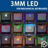 Mechanical keyboard special LED lamp bulb 3mm Round endless 14 colors optional white ice blue green red yellow purple ► Photo 1/6