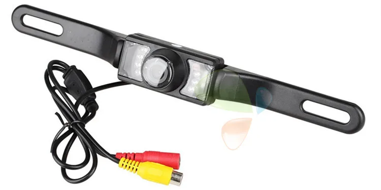 Автомобильная рамка номерного знака универсальная CCD HD ночного видения Цвет 170 градусов Автомобильная камера заднего вида