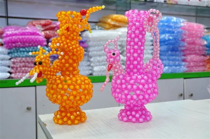 China Beaded Handicrafts Vase In Vases From Home Garden On