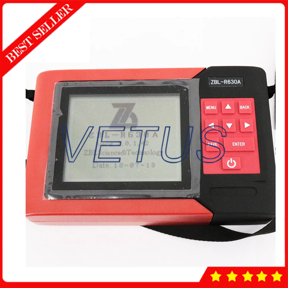 

ZBL-R630A LCD Display Concrete Rebar Locator Scanner Ferromagnetic Finder Detector Rebar Locator Steel bar Tester