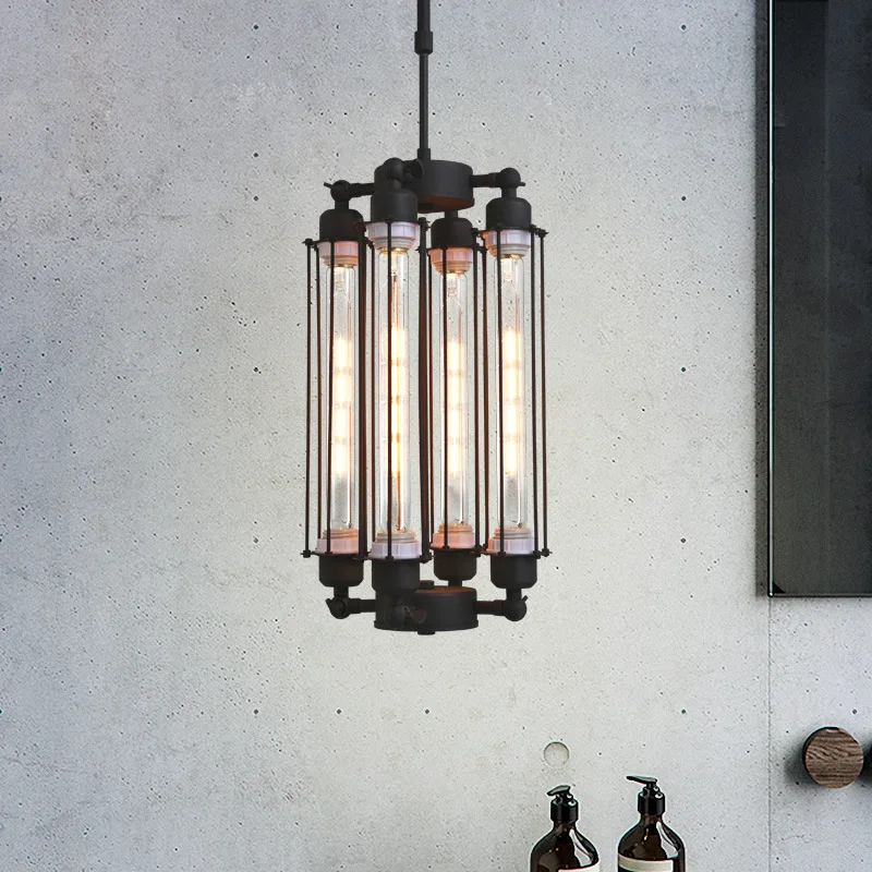 

Vintage Loft Led Pendant Lights T300 Bulb Industrial Restaurant Pendant Lamp Foyer Bar Hanglamp Bed Lights Indoor Deco Luminaire