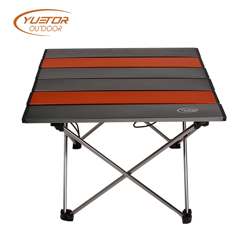 YUETOR OUTDOOR HOT New Small Size Ultra Light Portable Foldable Folding Table Desk Camping Outdoor