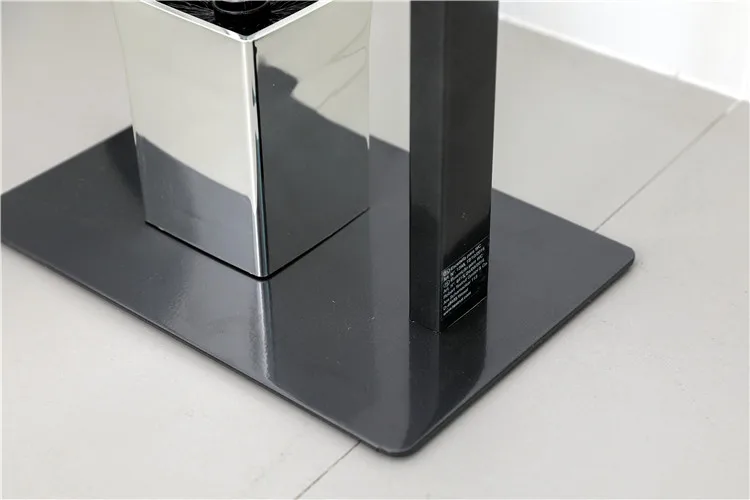 Аксессуары для ванной комнаты Sus304 нержавеющая сталь стоящая черная креативная туалетная щетка с держателем для туалетной бумаги