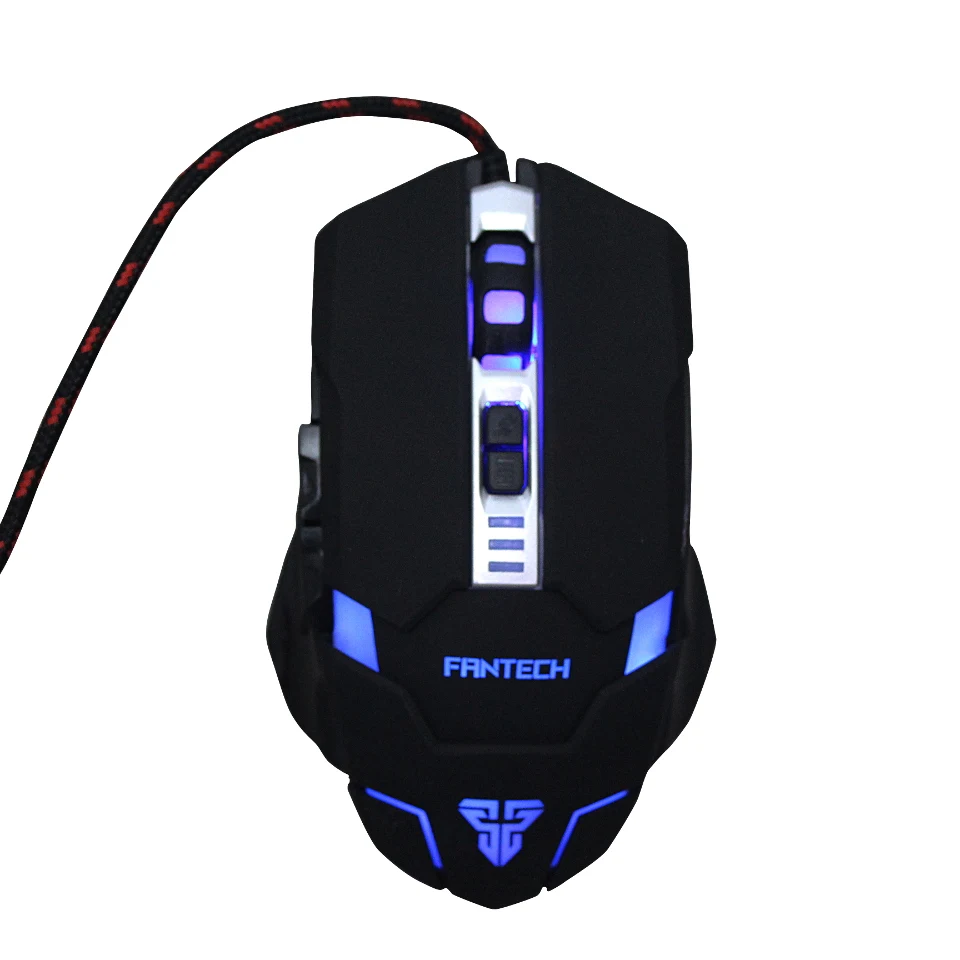 Gaming Wired Mouse USB Optical 3200DPI Mouse Mice Cable 6 Buttons For
