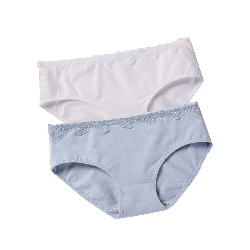 

DEWVKV Briefs Women's Sexy Lace Panties Cotton Female Underwear Cute Women Low-rise Underwear Cozy 2019 Panties women's BQ