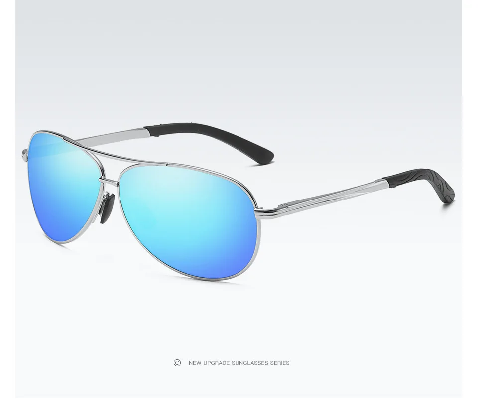 Мужские Винтажные алюминиевые HD поляризованные солнцезащитные очки, Классические брендовые солнечные очки, авиационные солнцезащитные очки, линзы для вождения, солнцезащитные очки для мужчин и женщин