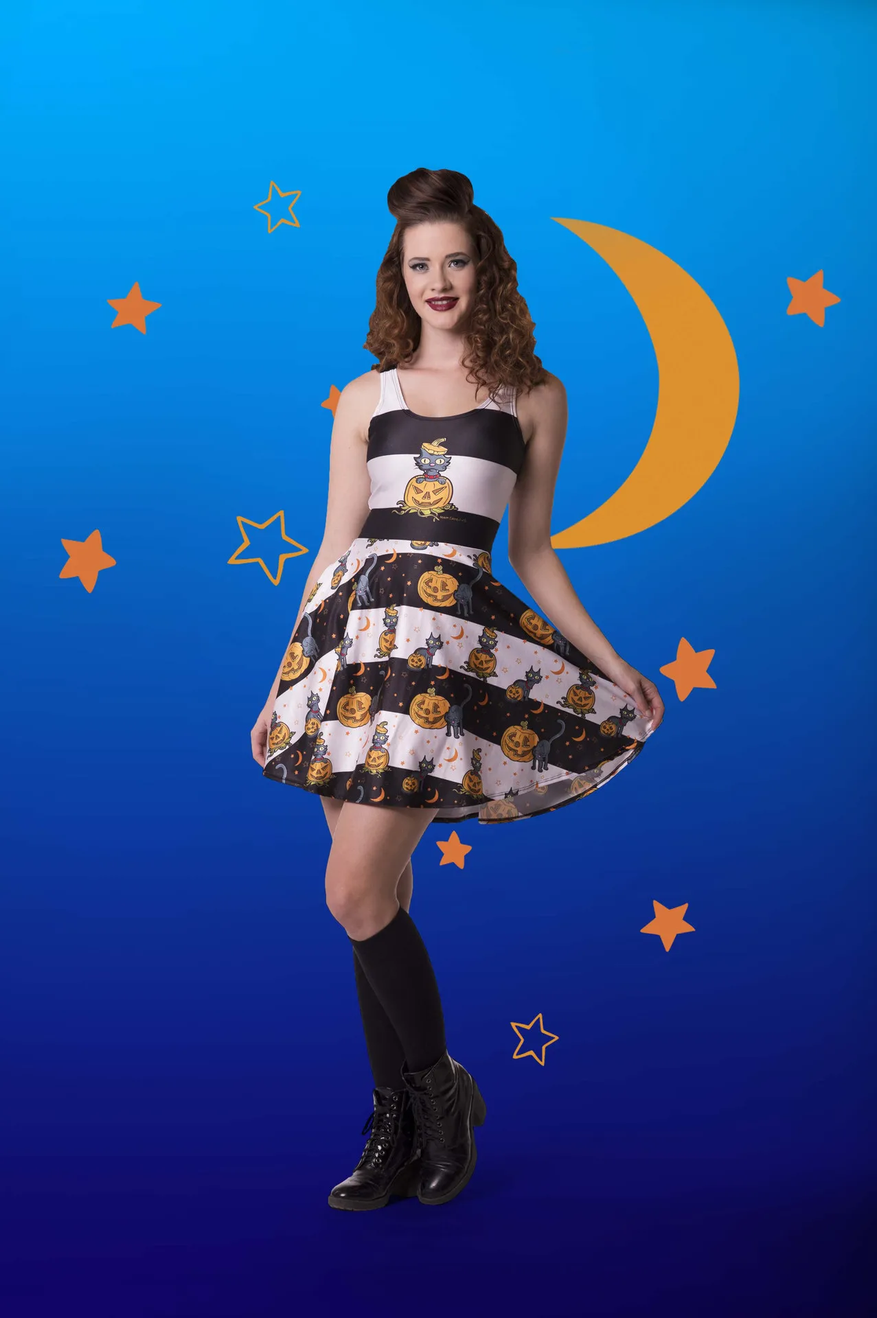 Женское платье аниме косплей на Хэллоуин звездное небо 5 стиль DIY Детская теннисная юбка плиссированные эластичные большого размера для