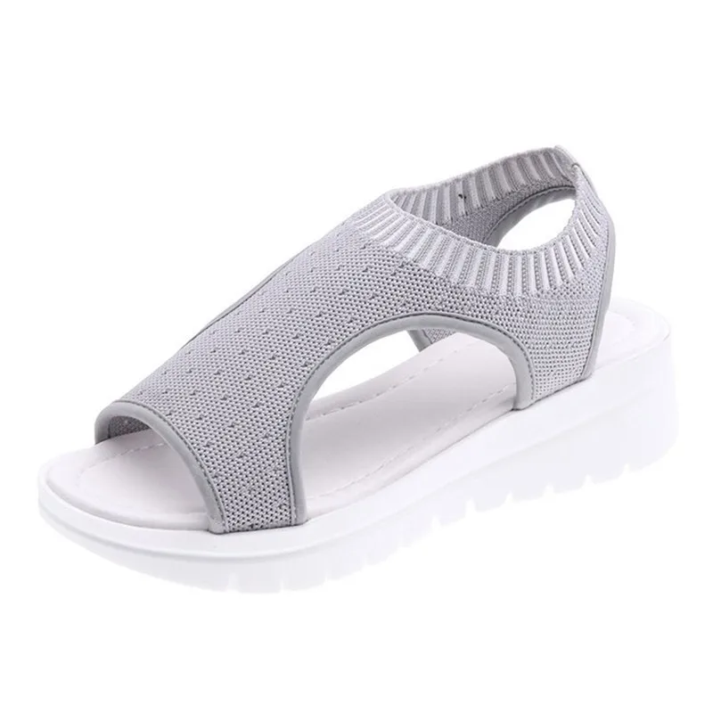 

COZULMA New Women Summer Shoes Girls Fashion Sandals Woman Platform Sandals Soft Bottom Wedge Lady Shoes Size 35-40