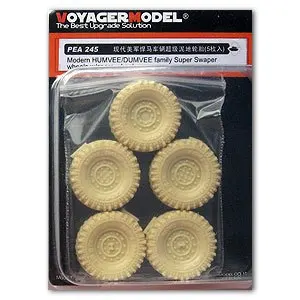 

KNL HOBBY Voyager Model PEA245 Hyundai US "Hummer & Rdquo; off-road vehicle super mud tires (resin)