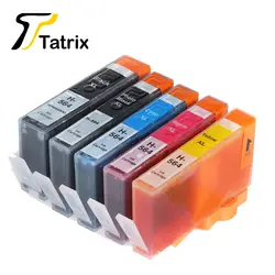 Tatrix 5pk полный чернила для HP 564 564xl картридж совместимый для HP Photosmart 5510 5511 5512 5514 5515 5520 6510