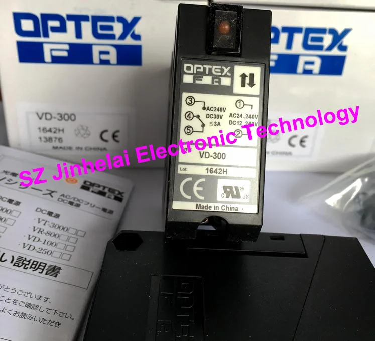 

New and original VD-300 OPTEX PHOTOELECTRIC SWITCH Photoelectric sensor